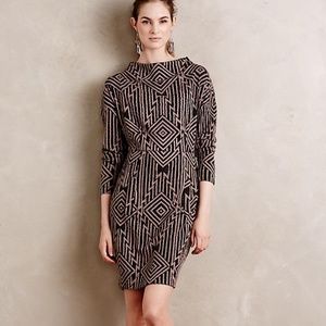 Anthropologie Bera Mockneck Dress